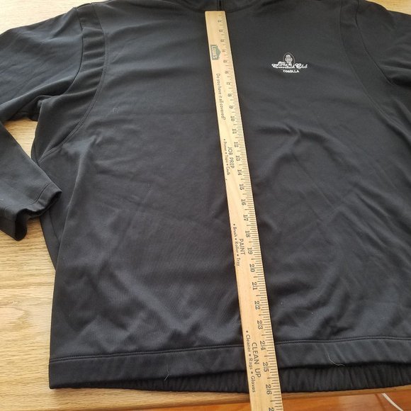 NIKE Therma-Fit BLACK L/S XL 1/2 Zip Pullover Cover-Up GOLF JACKET Currituck - Picture 6 of 8